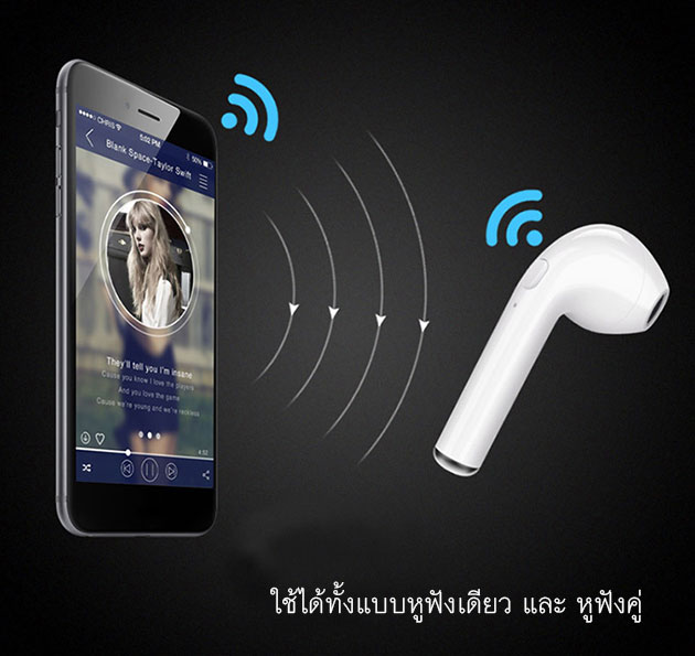 หูฟังไร้สายแบบคู่ หูฟัง Airpods หูฟังบลูทูธ Bluetooth